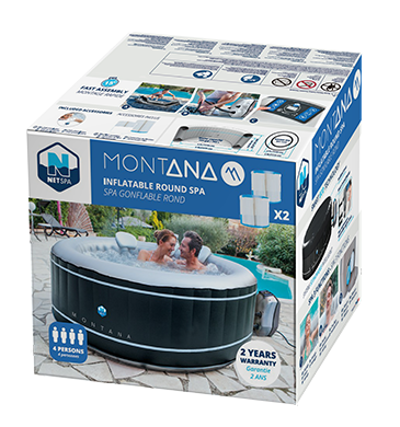 Montana 4 persons packaging