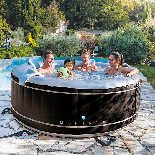 Inflatable spa Montana family